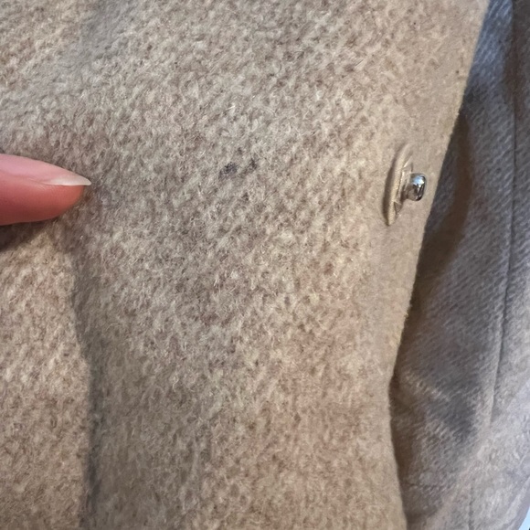 VINTAGE | Amazing vintage black leather double breasted belted jacket - Picture 4 of 10